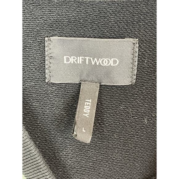 Driftwood Women’s Large Nightblooms Black with Multicolor Embroidery Sweatshirt - Picture 7 of 11